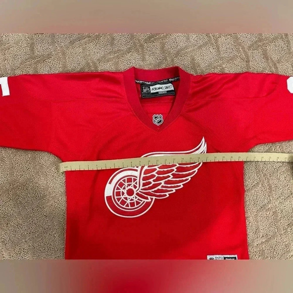 Jimmy Howard Detroit Redwings Reebok NHL Hockey Jersey - Picture 8 of 10